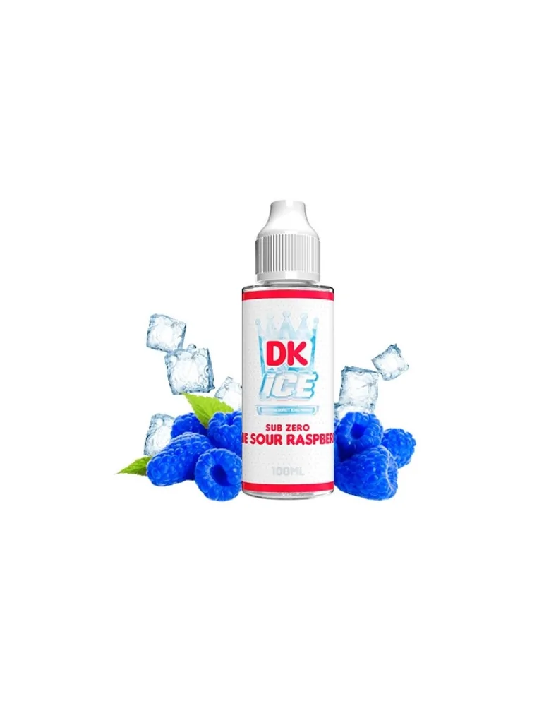 Donut King Ice Sub Zero Blue Sour Raspberry 100ml 0mg E-liquid