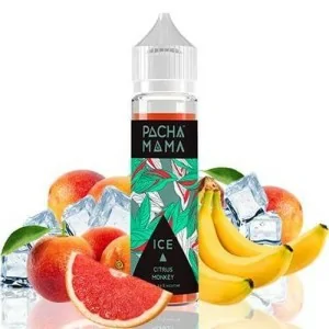 Pachamama Ice Citrus Monkey 50ml 0 mg e-liquid shortfill