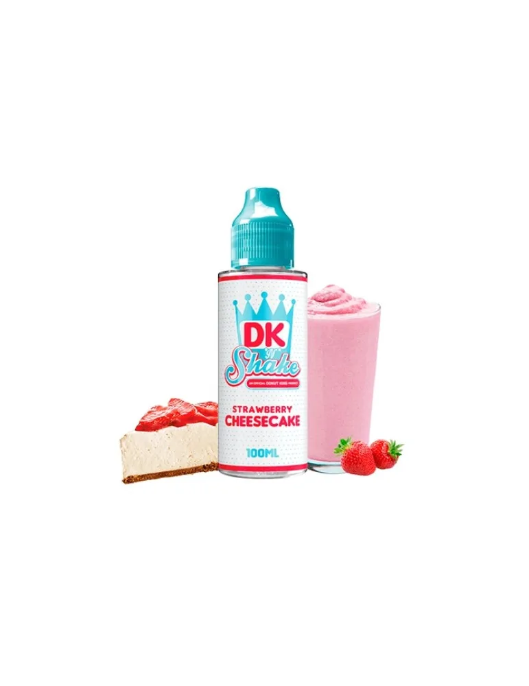 Donut King Shakes Strawberry Cheescake 100ml 0mg E-liquid