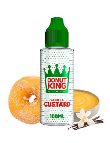 Donut King Vanilla Custard 100ml 0mg E-liquid