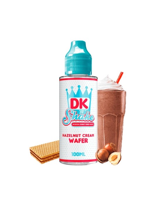 Donut King Shakes Hazelnut Cream Wafer 100ml 0mg E Liquid