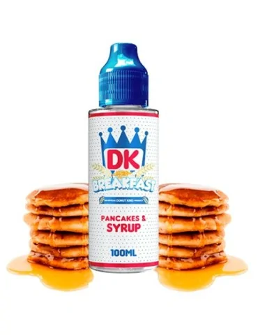 Donut King Breakfast Pancakes & Maple Syrup 100ml 0mg E-liquid