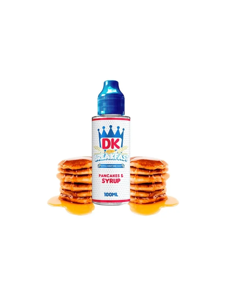 Donut King Breakfast Pancakes & Maple Syrup 100ml 0mg E-liquid