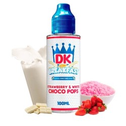 Donut King Breakfast Strawberry & White Choco Pops 100ml 0mg E-liquid