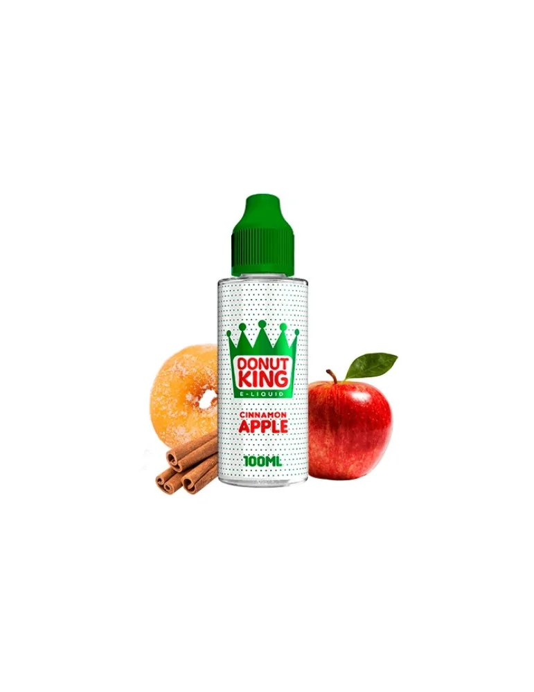 Donut King Cinnamon Apple 100ml 0mg E-liquid