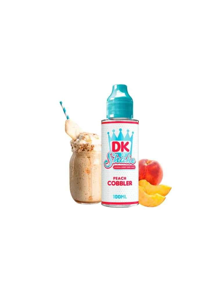 Donut King Shakes Peach Cobbler 100ml 0mg E-liquid