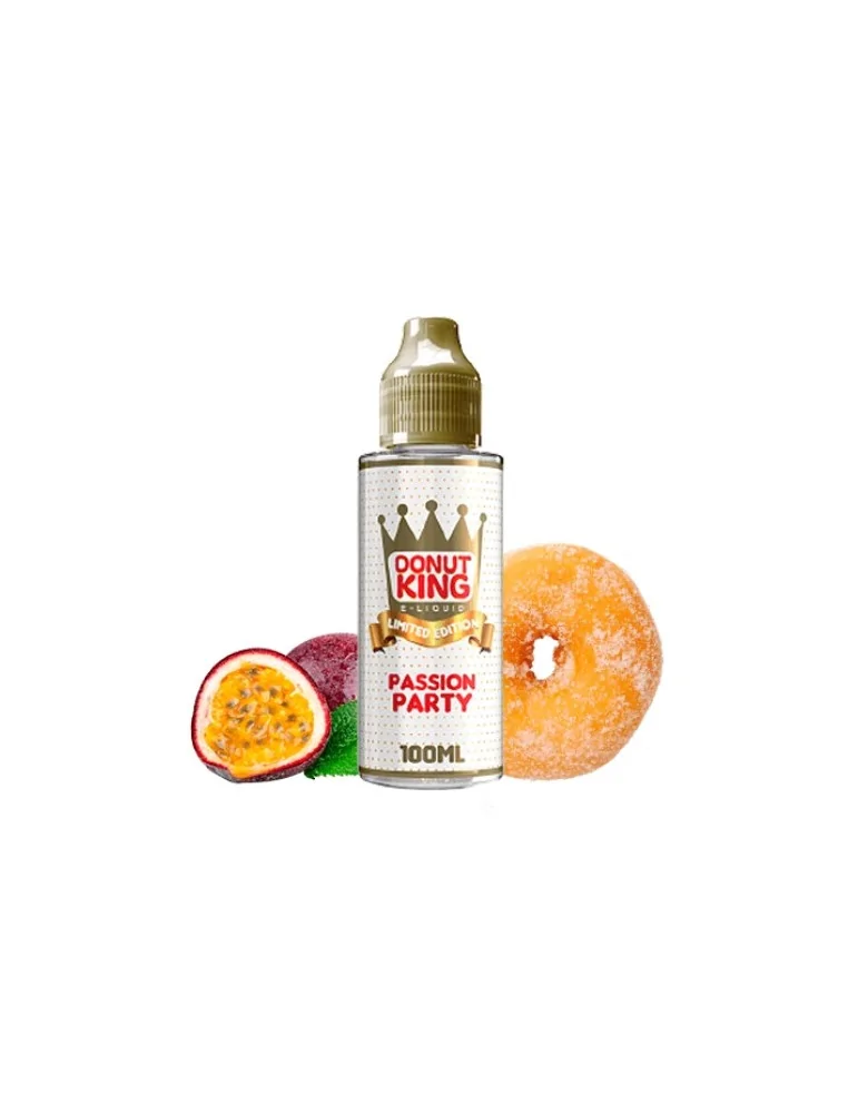 Donut King Limited Edition Passion Party 100ml 0mg E-liquid