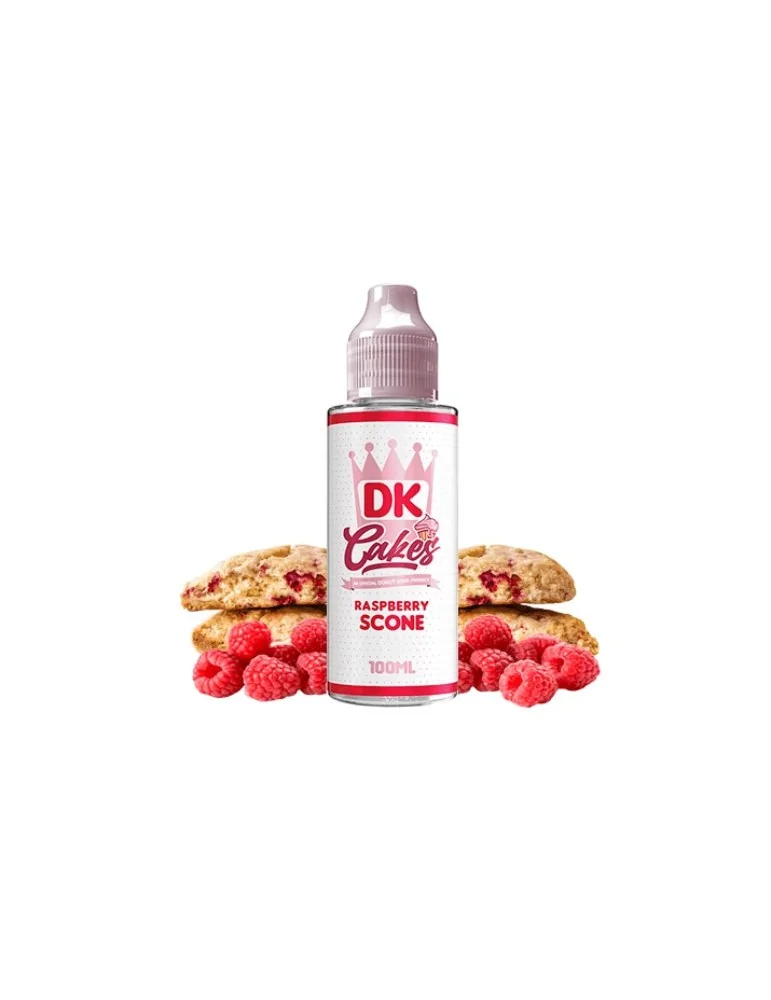 Donut King Cakes Raspberry Scone 100ml 0mg E-liquid