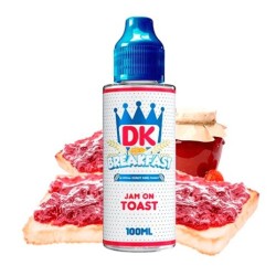 Donut King Breakfast Jam On Toast 100ml 0mg E-liquid