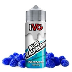 IVG Blue Raspberry 0mg 100ml E Liquid