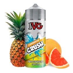 IVG Caribbean Crush 100ml E Liquid: Embark on a Tropical Paradise of Pineapple and Red Orange