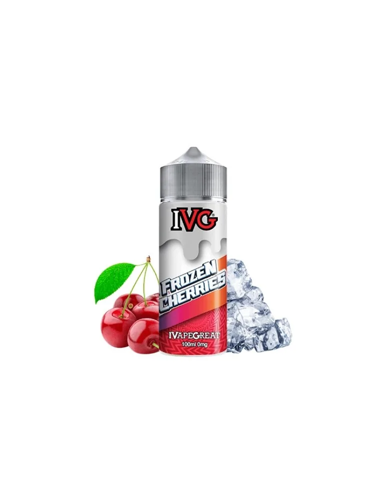 IVG Frozen Cherries 0mg 100ml E Liquid