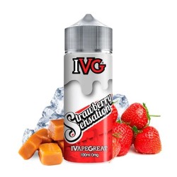 IVG Strawberry Sensations 100ml E Liquid: Dive into a Symphony of Sensational Strawberry Bliss