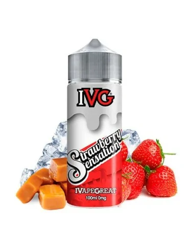 IVG Strawberry Sensations 0mg 100ml E Liquid