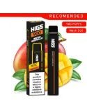 HIGS XL Zero Nicotine Mango Marakuya Mesh-Coil Disposable E-Cigarette - 0mg Nicotine, 900 Puffs