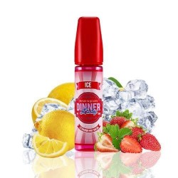 Dinner Lady Ice Strawberry Bikini 50ml 0 mg e-liquid shortfill