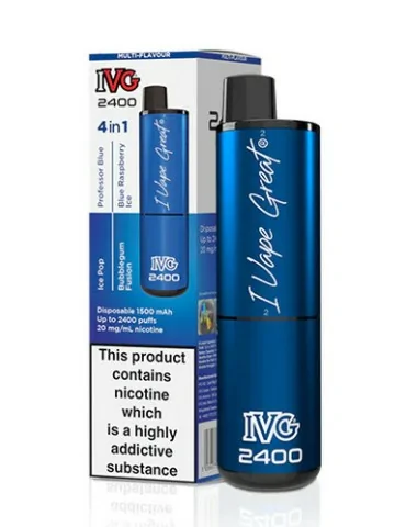 IVG 2400 Puffs Multi Flavour Blue Edition 20mg Disposable E cigarette