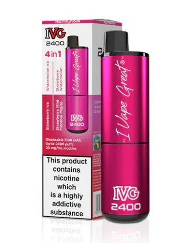 IVG 2400 Puffs Multi Flavour Pink Edition 20mg Disposable E cigarette