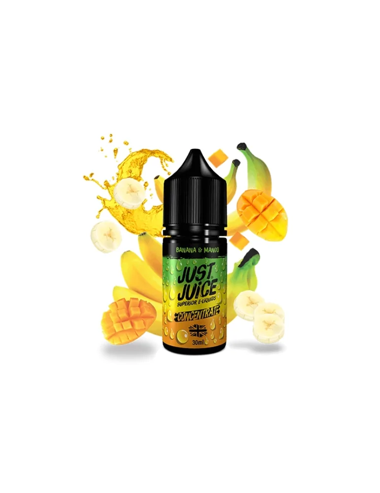 Just Juice Iconic Fruit Banana & Mango Vape Concentrate - 30ml