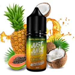 Just Juice Exotic Fruits Papaya, Pineapple & Coconut Vape Concentrate - 30ml