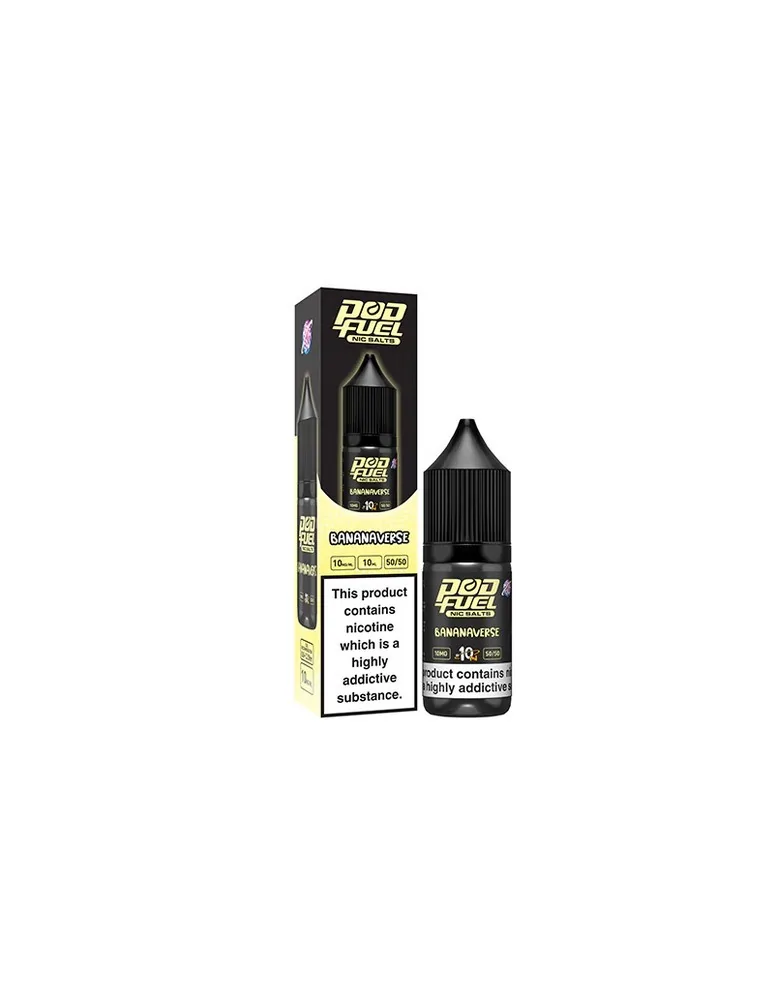 Pod Fuel Bananaverse 10ml 20mg Nic Salt E liquid