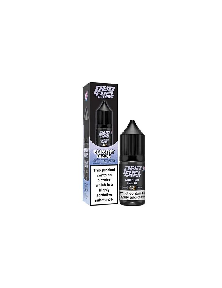 Pod Fuel Blueberry Fusion 10ml 20mg Nic Salt E liquid