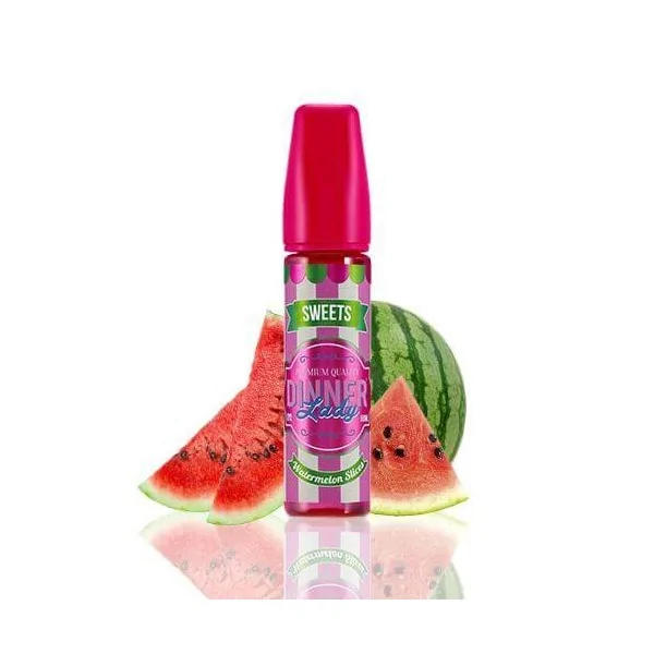 Dinner Lady Sweets Watermelon Slices 50ml 0 mg e-liquid shortfill