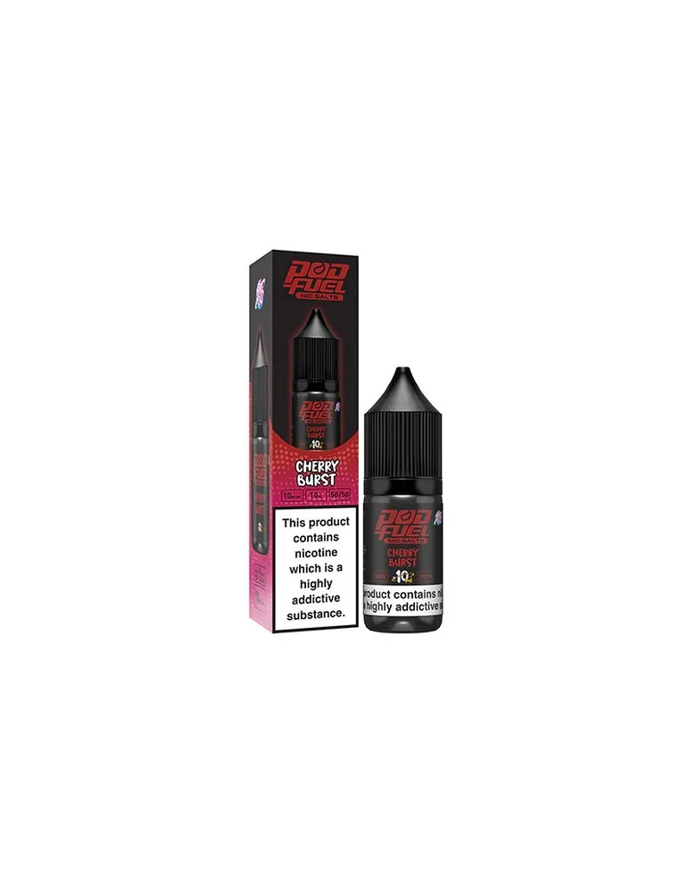 Pod Fuel Cherry Burst 10ml 20mg Nic Salt E liquid