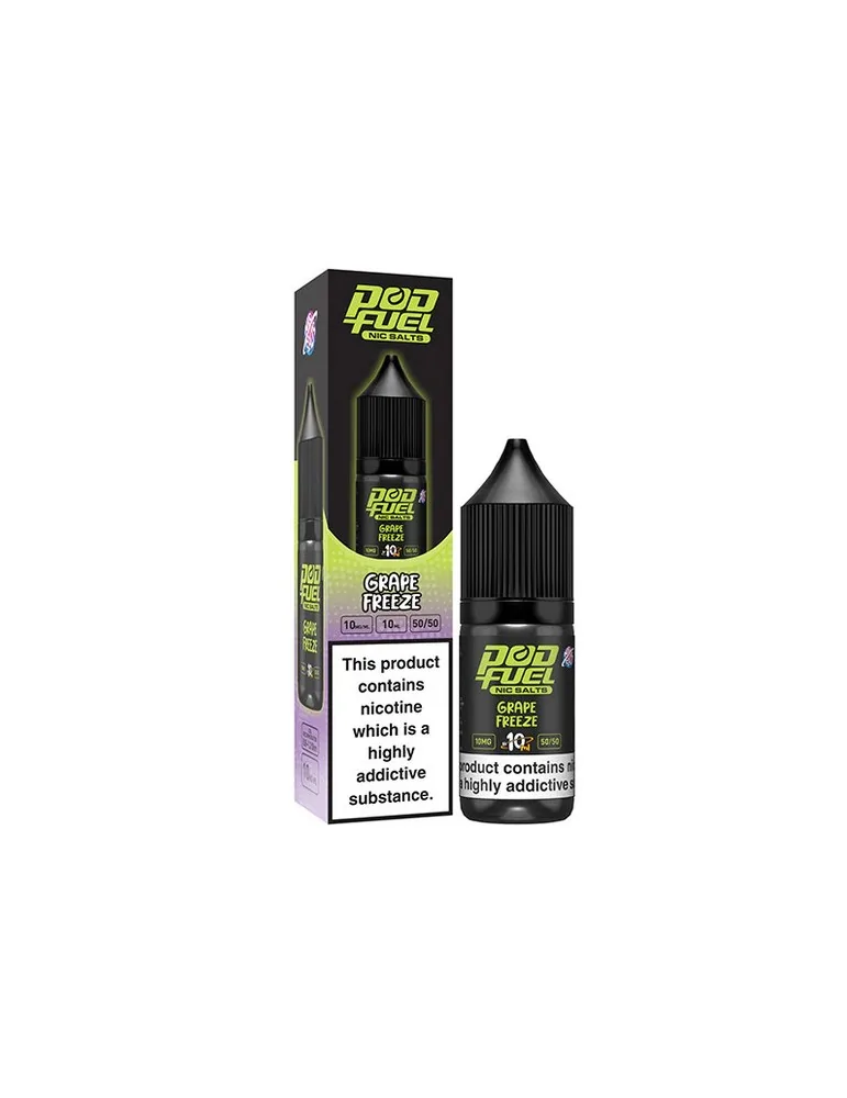 Pod Fuel Grape Freeze 10ml 20mg Nic Salt E liquid