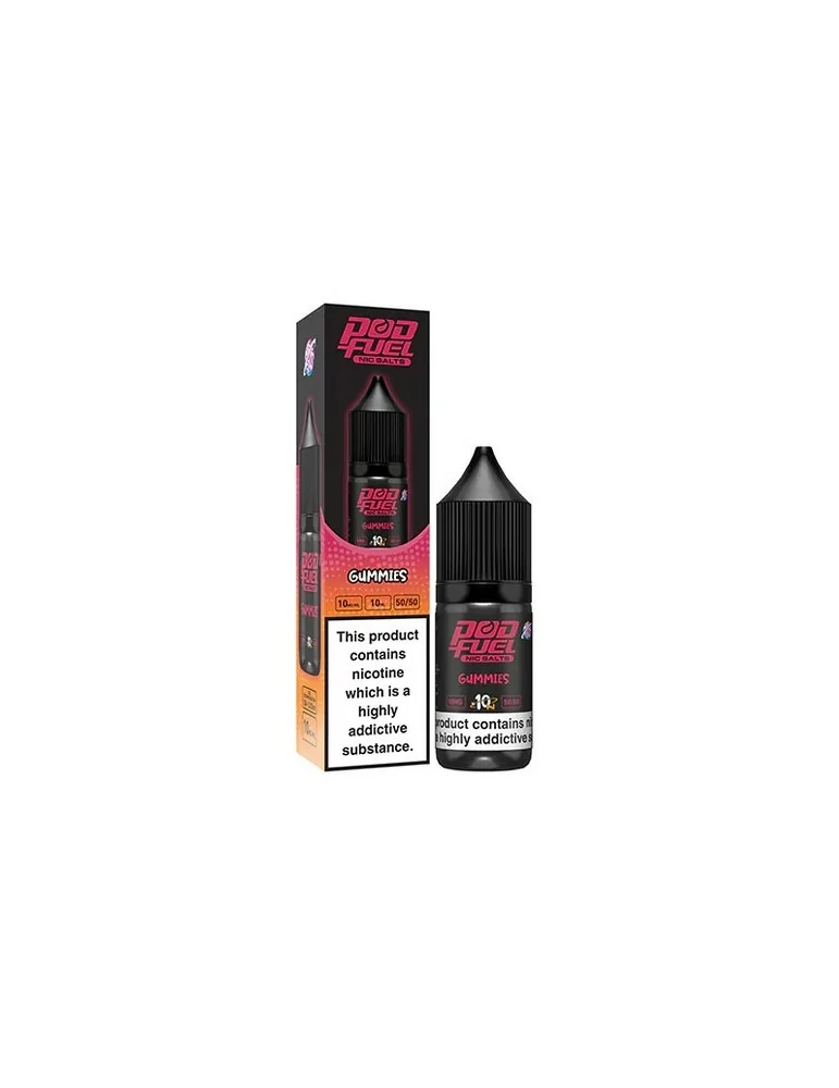 Pod Fuel Gummies Nic Salt E Liquid - 20mg, 10ml