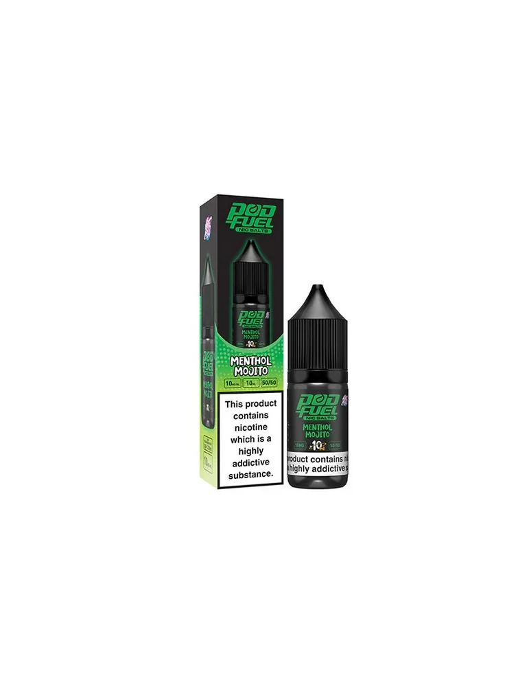 Pod Fuel Menthol Mojito 10ml 20mg Nic Salt E liquid