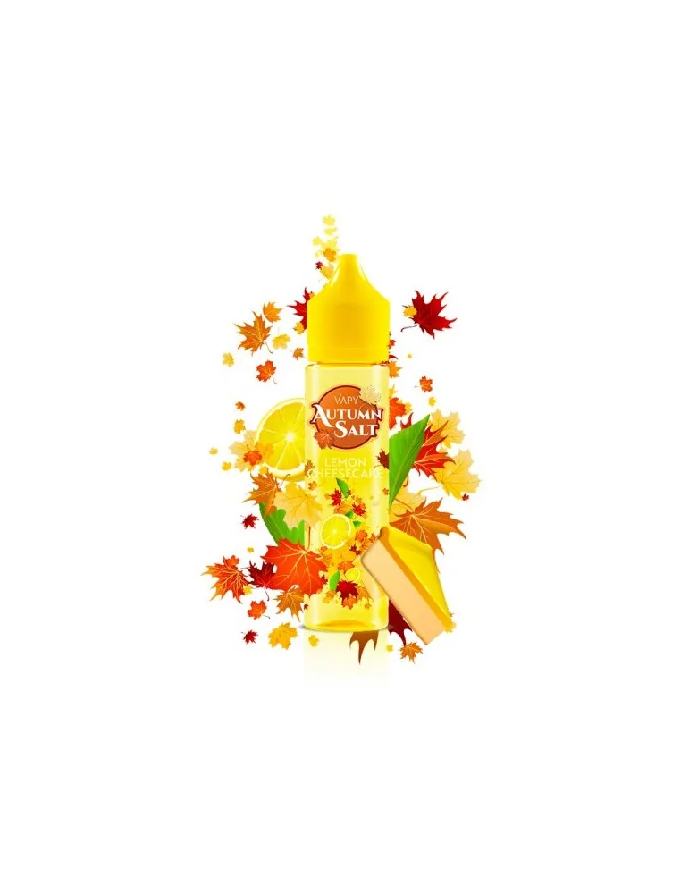 Vapy Autumn Time Lemon Cheesecake 0mg 50ml 70/30 E Liquid EXPIRATION DATE 26.08.23