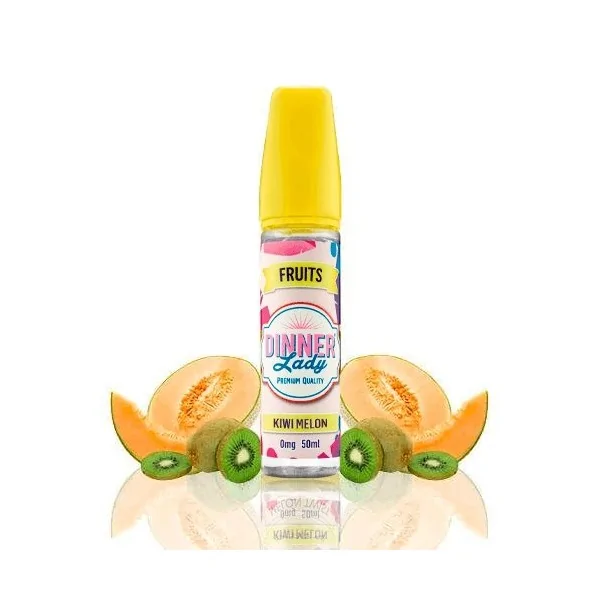 Dinner Lady Kiwi Melon Twist 50ml 0 mg e-liquid shortfill