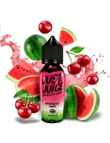 Just Juice Iconic Fruit Watermelon & Cherry 50ml 0mg Vape E Liquid