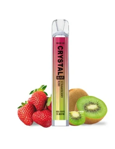 Crystal Bar Strawberry Kiwi Disposable Vape Mesh 20mg 600 puffs