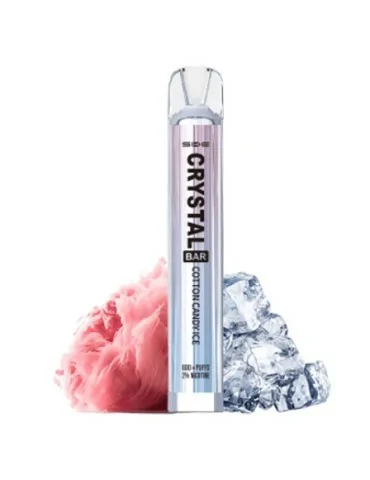 Crystal Bar Cotton Candy Ice Disposable Vape Mesh 20mg 600 puffs