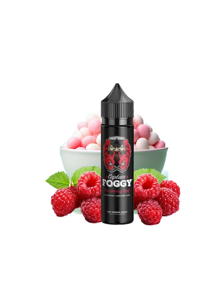 Captain Foggy - Raspberry Reef Prefilled 60/40 E Liquid 6mg, 60ml