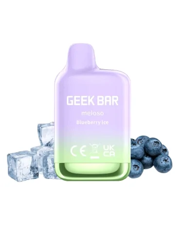 Geek Bar Meloso Mini Blueberry Ice 20mg 600puffs Disposable Vape