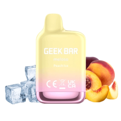 Geek Bar Meloso Mini Peach Ice 20mg 600puffs Disposable Vape