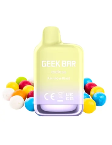 Geek Bar Meloso Mini Rainbow Blast 20mg 600puffs Disposable Vape