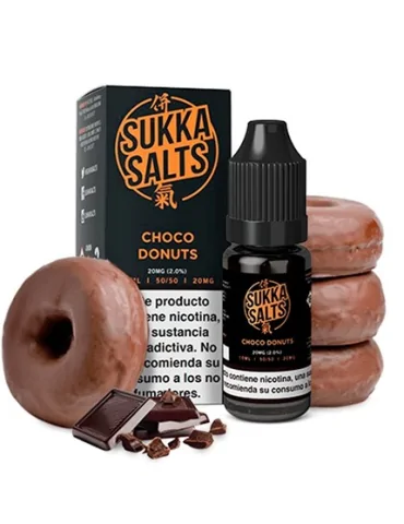 Sukka Black NicSalt Choco Donuts 10mg 10ml E liquid