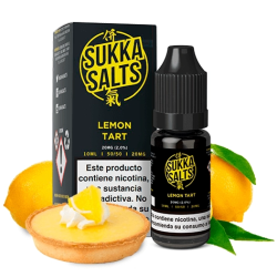 Sukka Black NicSalt Lemon Tart E Liquid - Zesty Citrus Bliss in Every Vape