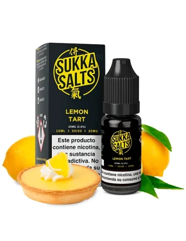 Sukka Black NicSalt Lemon Tart 20mg 10ml E liquid