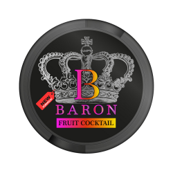 BARON Fruit Cocktail 50mg Nicotine Pouches - Burst of Fruity Delight