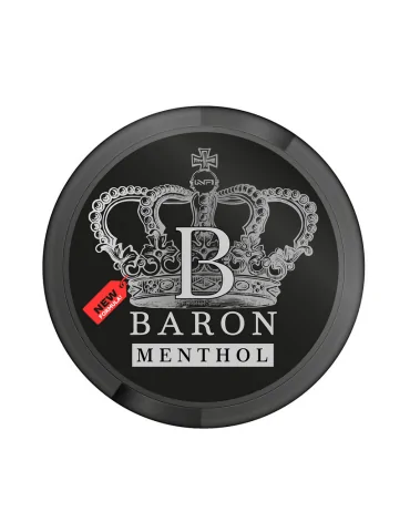 BARON Menthol 50mg Nicotine Pouches