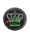 BARON Wintergreen 50mg Nicotine Pouches - A Brisk Blend of Mint and Tobacco