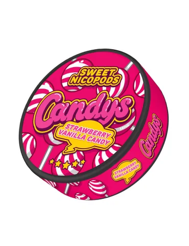 Candys Strawberry Vanilla Candy 46,9mg Nicotine Pouches