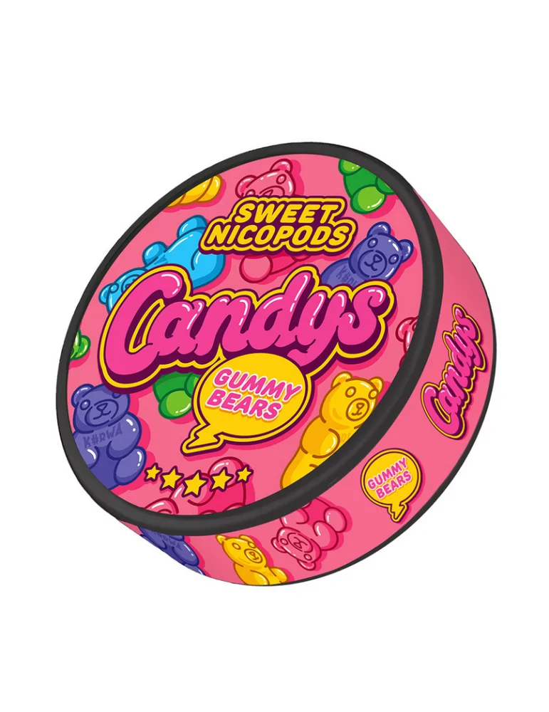 Candys Gummy Bears 46.9mg Nicotine Pouches - The Classic Gummy Candy Experience