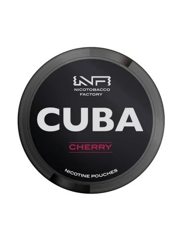 CUBA Cherry Strong 66mg Nicotine Pouches