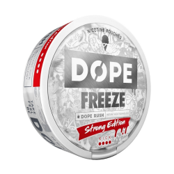 DOPE Freeze Strong Nicotine Pouches - Icy Mint Sensation